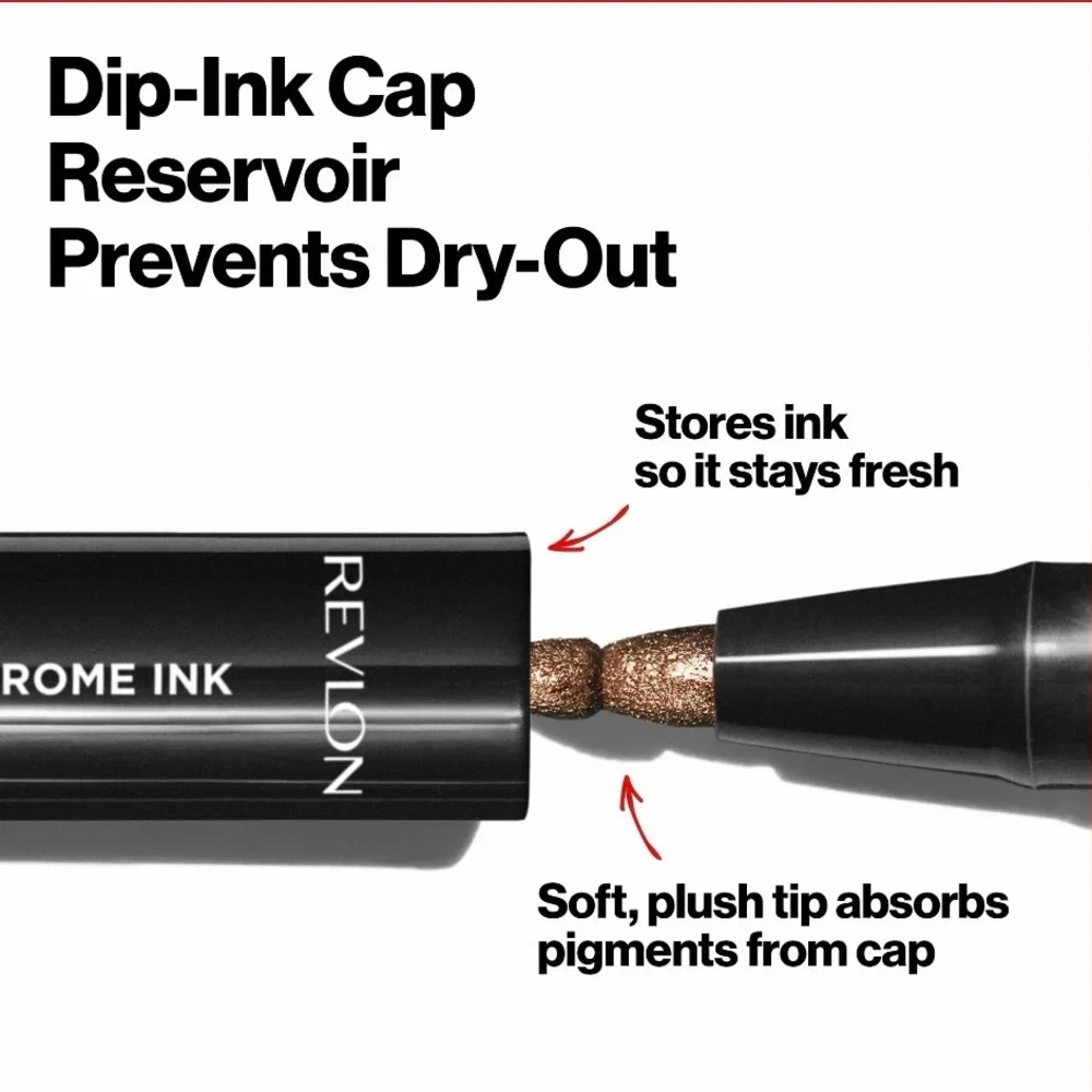 Revlon Chrome Ink Liquid Liner- 902 Bronzage